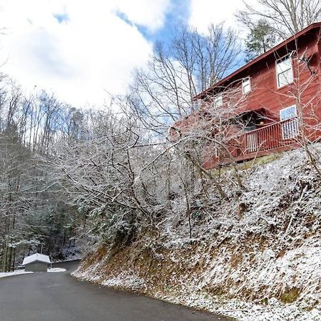 Cozy Cabin W/Hot Tub & Wifi In Gatlinburg Vila Exterior foto